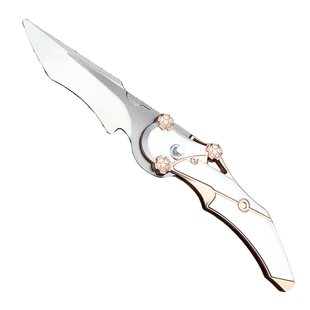 三角洲行动同款怜悯之刃合金属折叠刀可转动游戏仿真玩具周边收藏