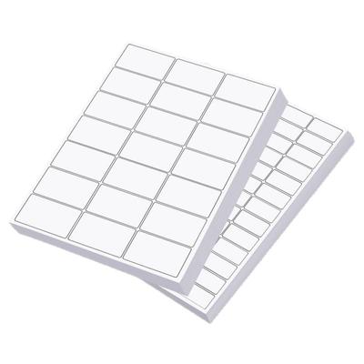 雅岚A4内切割标签贴纸多款可选