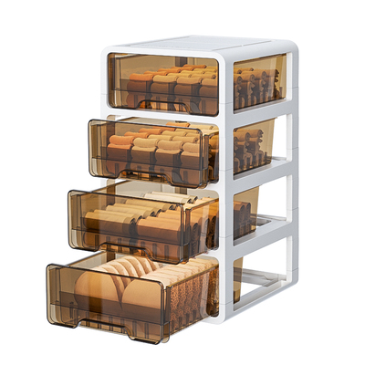 抽屉式内衣收纳盒家用衣柜内裤袜子三合一分隔神器柜子分层衣物