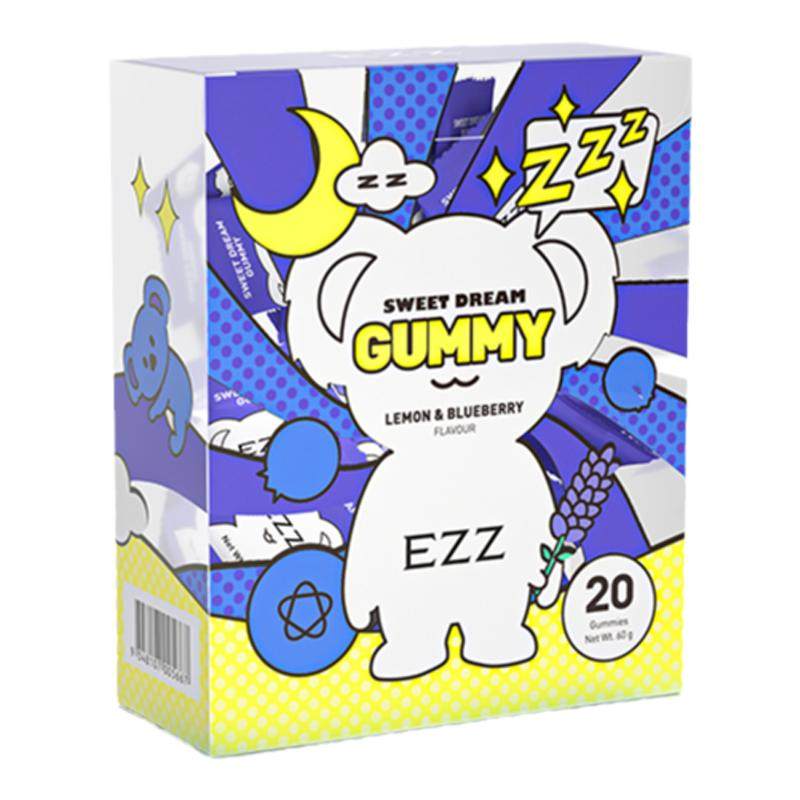 ezz澳大利亚进口甜梦糖gaba深度安神非褪黑素安瓶成人安眠学生