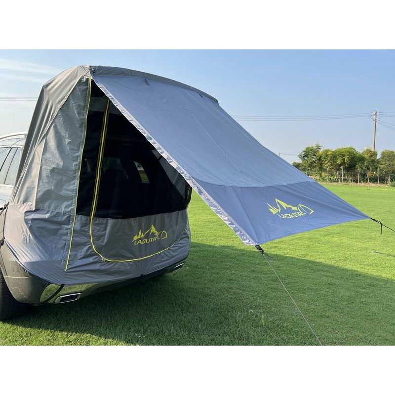 汽车SUV自驾游车载车顶车尾后备箱帐篷简易升级版防雨户外野露营