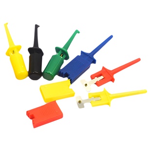 勾式测试夹子仪器仪表测试钩电源测试勾万用表扁体接线夹/头大号