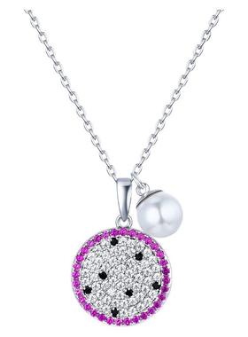 火龙果项链简约时尚风锁骨链