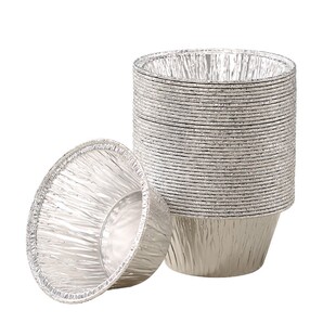 发糕模具烤箱蒸糕铝箔钵仔糕锡纸杯蛋糕家用烘焙一次性米糕托专用