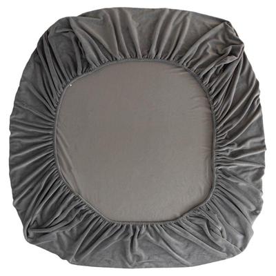 无印良品牛奶绒加厚保暖床笠单件