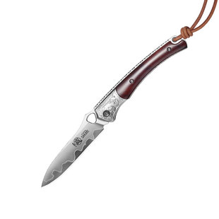 【自营】三本盛日本水果刀高档折叠便携家用瓜果刀户外小刀粉末钢