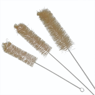 实验室试管刷硬毛小大号烧杯刷尼龙量筒刷三角瓶刷清洁猪毛试管刷