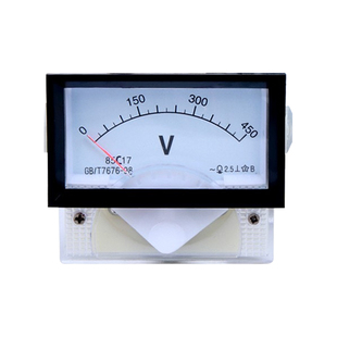 85C17直流电流电压表指针式450V 3A 5A 10A 30A 50A 100A 200A