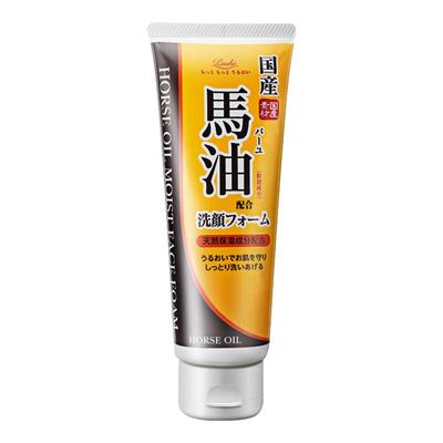 日本Loshi马油洗面奶秋冬控油清洁毛孔补水保湿洁面乳正品旗舰店
