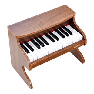 帕茵思木质儿童小钢琴25键宝宝初学入门电子琴男女孩迷你玩具礼物