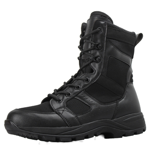 际华3515强人正品时装靴网布透气工装靴高帮男鞋鞋户外拉练鞋