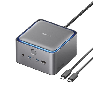 Anker安克雷电五拓展坞intel认证8K三屏异显120Gbps十四合一typec扩展坞140W快充兼容适用MacOS/Windows系统