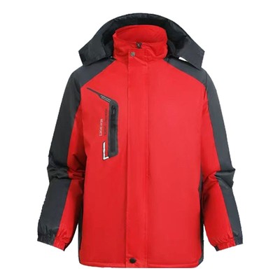 冬季冲锋衣工作服三合一加厚加绒