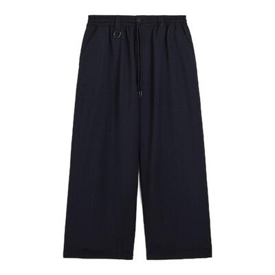 [新品叠享礼遇]Y-3/Y3山本耀司男女同款抽绳宽松直筒长裤KF6021