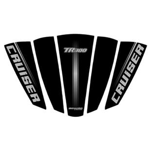 适用24款豪爵TR300PLUS贴纸防滑油箱保护贴耐磨防刮花摩托车贴纸