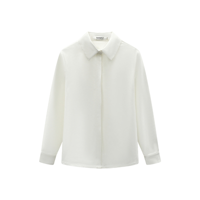 夏季新款职业白衬衫女短袖宽松