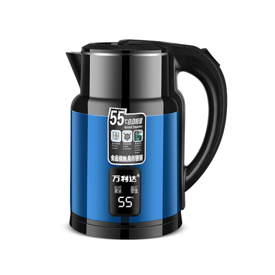万利达电热水壶家耐用大容量保温一体茶壶学生宿舍快煮恒温烧水壶