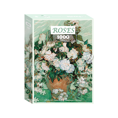 aipuzzle梵高白玫瑰拼图1000片