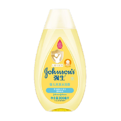 强生婴儿洗发沐浴露二合一