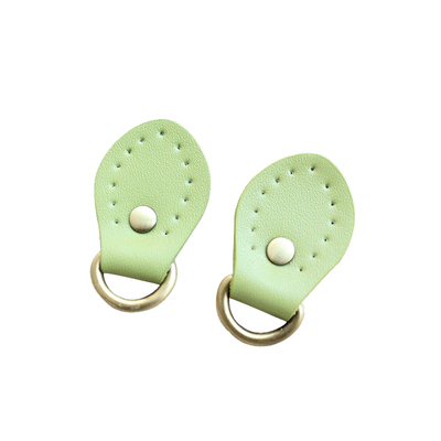 diy包带配件真皮搭扣手工二层