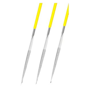 台湾一品三角锉刀小型打磨工具金刚石挫刀120合金400搓刀600钢锉