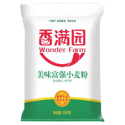 香满园美味富强小麦粉5斤