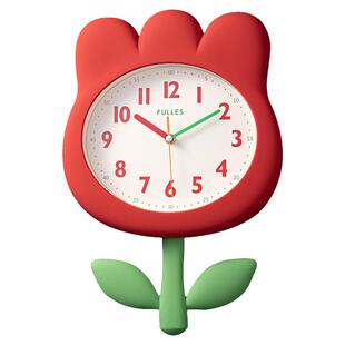 卡通挂钟新款2025客厅创意挂墙钟表幼儿童房挂表静音时钟家用壁钟