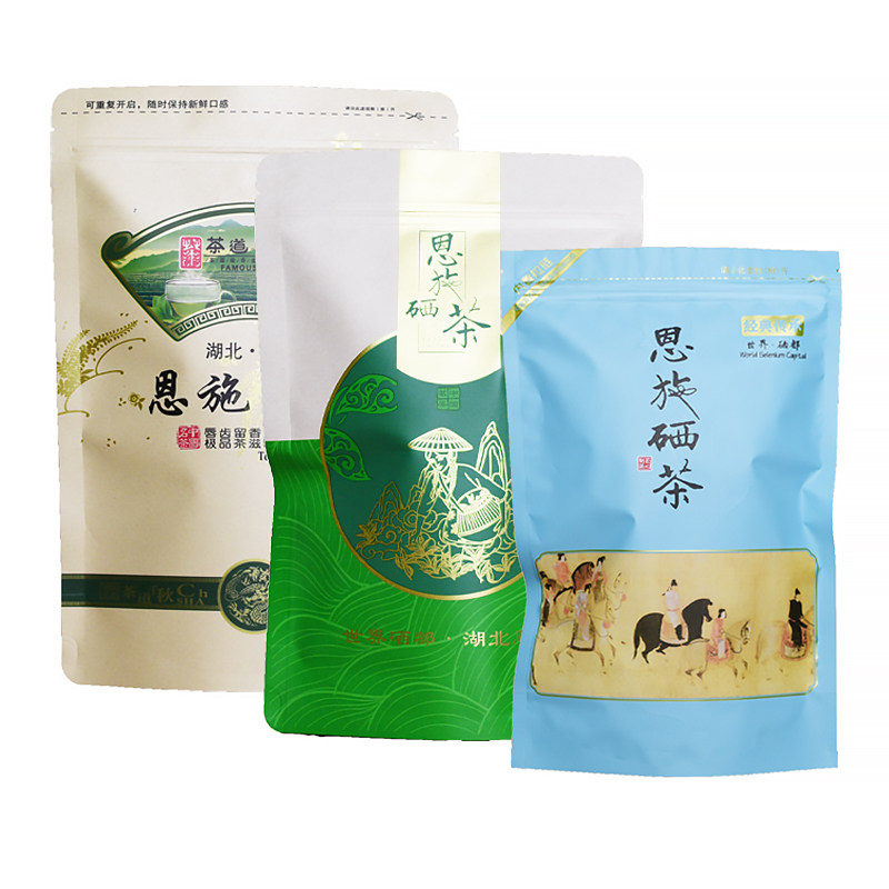 恩施硒茶热销浓香口粮茶一斤袋装