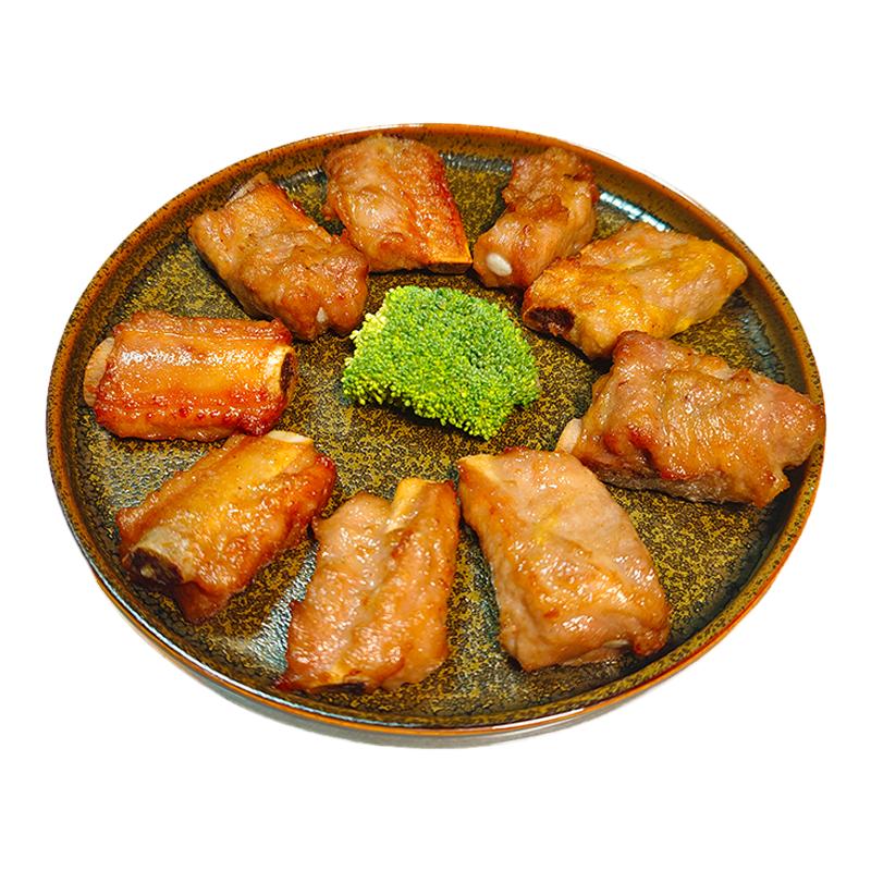 餐厅商用腌制蒜香排骨猪肋排400g