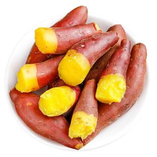 临安小香薯5斤天目山正宗板栗小红薯新鲜地瓜手指番薯甜山芋包邮5