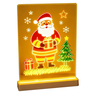 会发光的画板充电儿童临摹led亚克力荧光手绘可擦家用宝宝涂鸦新