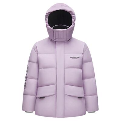 波司登户外极寒大毛领羽绒服女