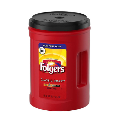 包邮美国原装福爵免煮纯咖啡粉