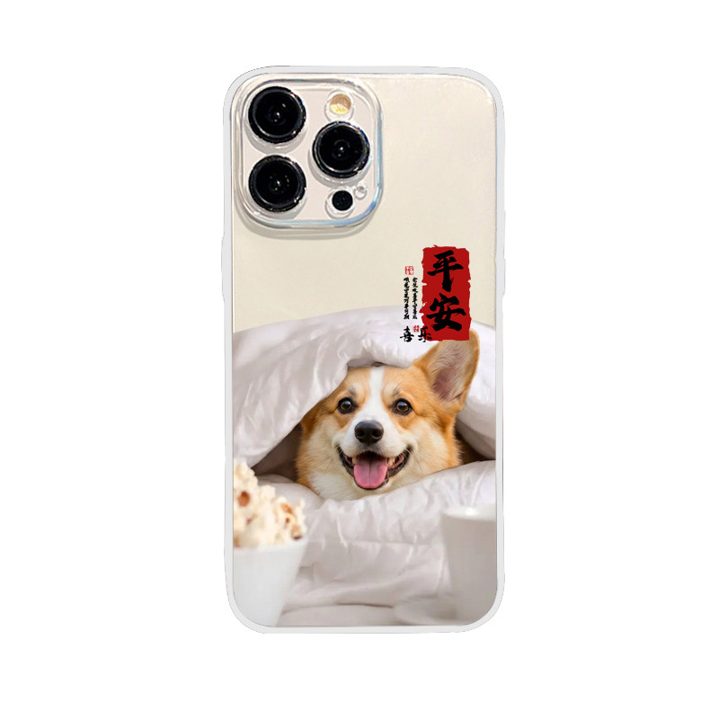 定制适用iPhone苹果华为荣耀小米diy手机壳猫咪狗狗照片图案情侣