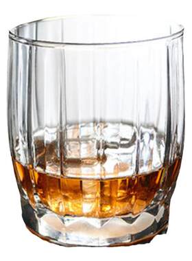 条纹酒吧洋酒杯帕莎帕琦玻璃酒杯