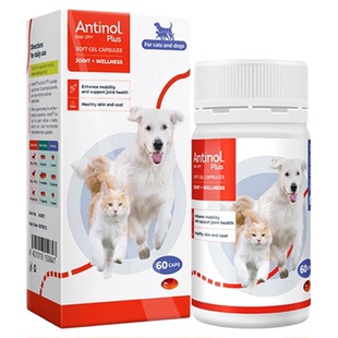 Antinol安它诺277安适得软骨素猫狗宠物关节炎髌骨脱位腰椎骨刺折