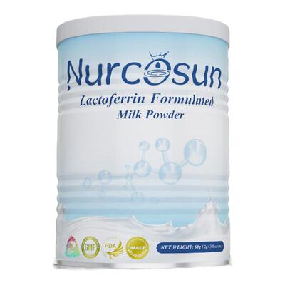 新西兰原装进口Nurcosun诺康随免疫球蛋白乳铁蛋白2g×30条60g2罐