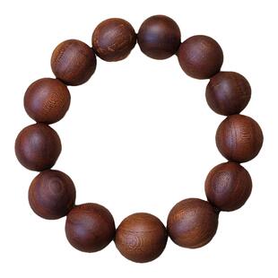 正宗天然雷击老桃木手串男款女款随身盘玩老料原木雕刻本命年文玩