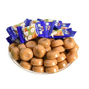 椰子糖榴莲糖咖啡糖水果糖硬糖散装正宗休闲圣诞糖果零食年货批发