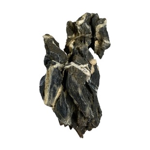 青龙石水陆缸微景观倒悬山酸洗雪山盆景摆件假山瘦长山峰鱼池流水