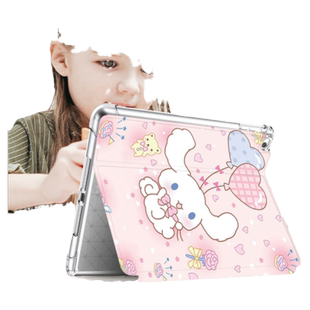 苹果ipad2021保护套10.2英寸9th平板A2602卡通气囊A2605第8代A2270透明软壳7代适用A2197/A2198外壳A2200支架