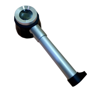 玉葆堂45倍高清手持阅读带LED灯带刻度尺放大镜鉴定字画烟酒珠宝茶叶银元邮票玉石文玩印刷网点看色丝织布料