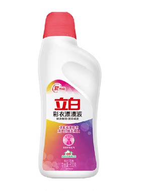 立白活氧彩衣漂渍液600g不伤衣物