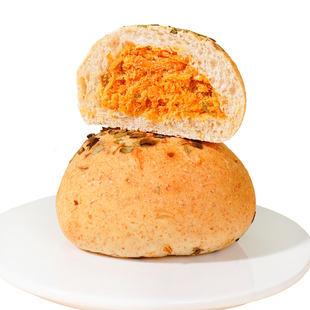 每日亚膳全麦面包无糖精减肉松味欧包早餐代餐夹心葱香辣味零食品