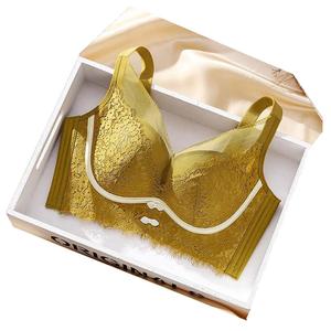 乳胶文胸JM中脉无钢圈聚拢薄款
