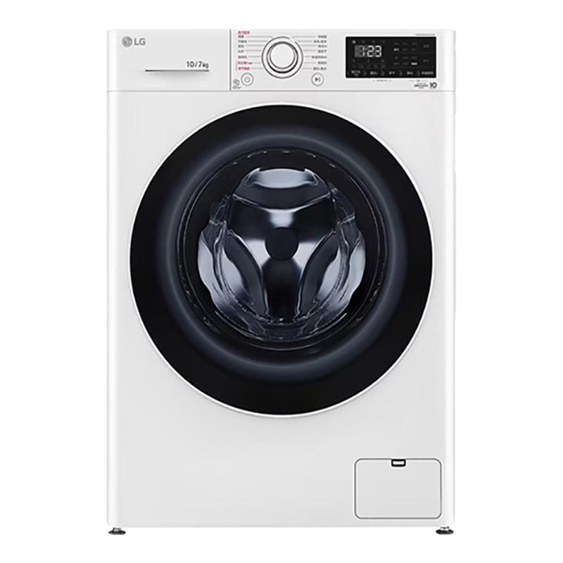LG洗衣机10Kg纤慧洗烘一体机全自动家用小型大容量LG FCY10R4W