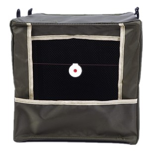 弹弓耙靶箱室内家用折叠水弹回收射击消音把软蛋收集靶子靶心镖弹