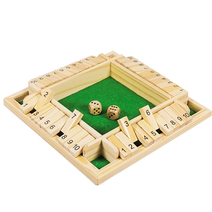 四面翻盘数字积木桌游数感训练算数学加减法玩具亲子互动家庭游戏