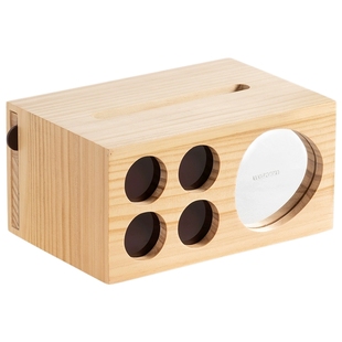 Mandelda抽纸盒木质网红纸巾盒创意家用餐巾纸盒客厅艺术纸抽盒