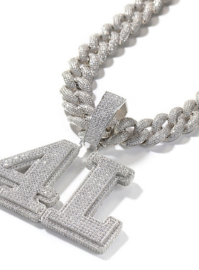 Mr.Bling定制拼接字母数字吊坠